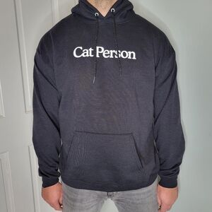 Cat Person Unisex Hoodie